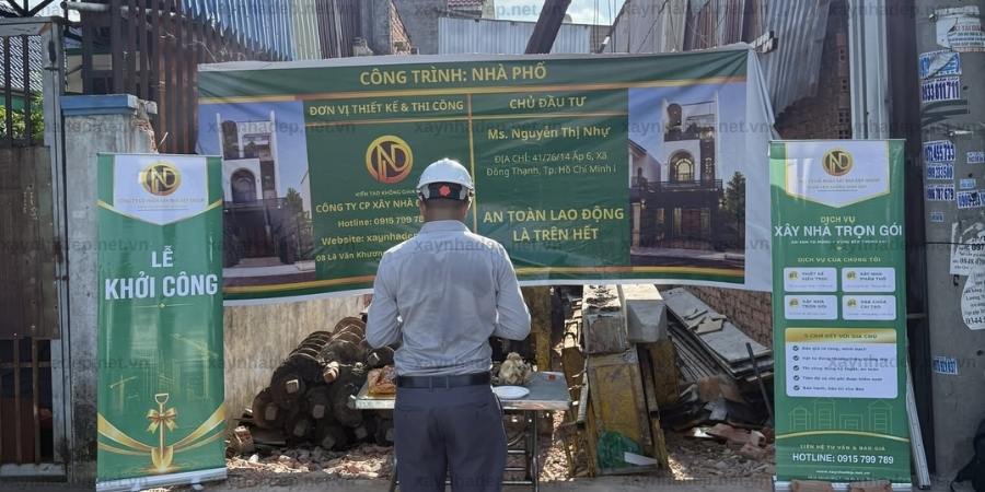 Chuẩn Bị Mặt Bằng Trước Khi Khởi Công
