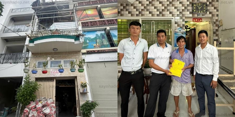 CẬP NHẬT TIẾN ĐỘ CÔNG TRÌNH SỬA CHỮA, CẢI TẠO NÂNG TẦNG NHÀ CHÚ AN TẠI GÒ VẤP