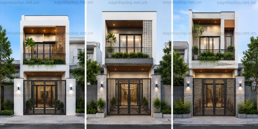 Mẫu Nhà Phố 2 Tầng Hiện Đại 4x10 Đẹp
