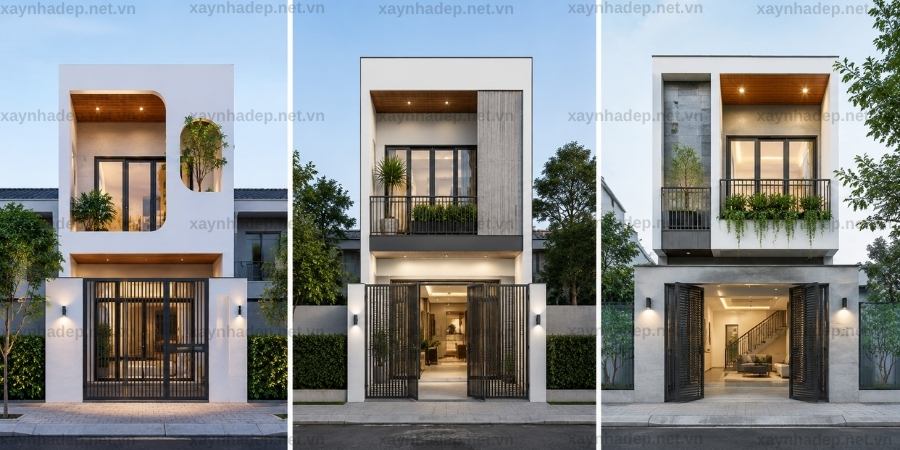 Mẫu Nhà Phố 2 Tầng Hiện Đại 4x10 Đẹp