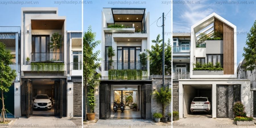 Mẫu Nhà Phố 2 Tầng Hiện Đại 4x10 Đẹp