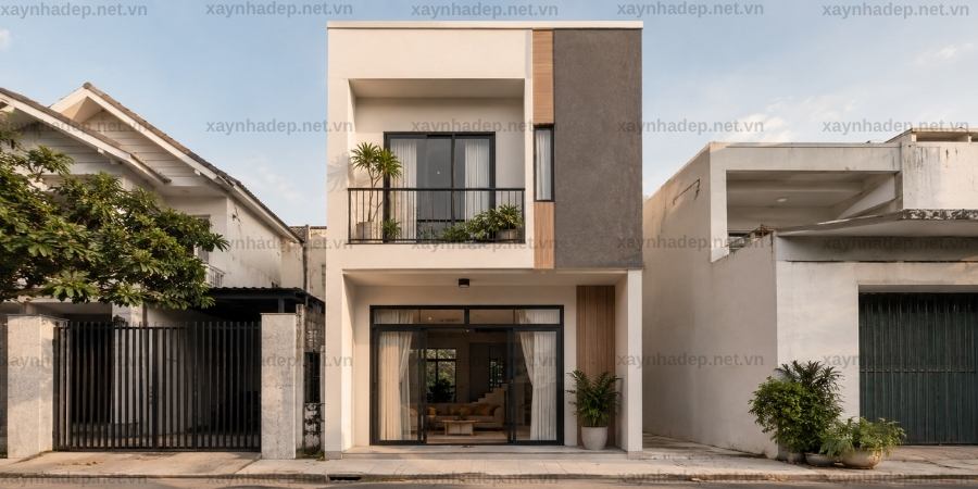 Bản vẽ mặt bằng nhà 4x15 2 tầng