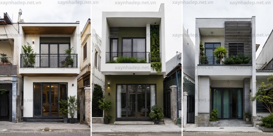 Mẫu Nhà Phố 2 Tầng Hiện Đại 4x15