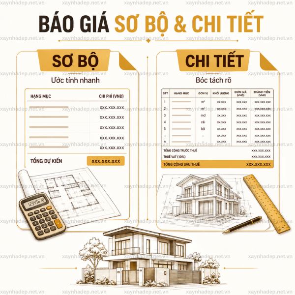 Quy Trình Báo Giá Xây Nhà Trọn Gói