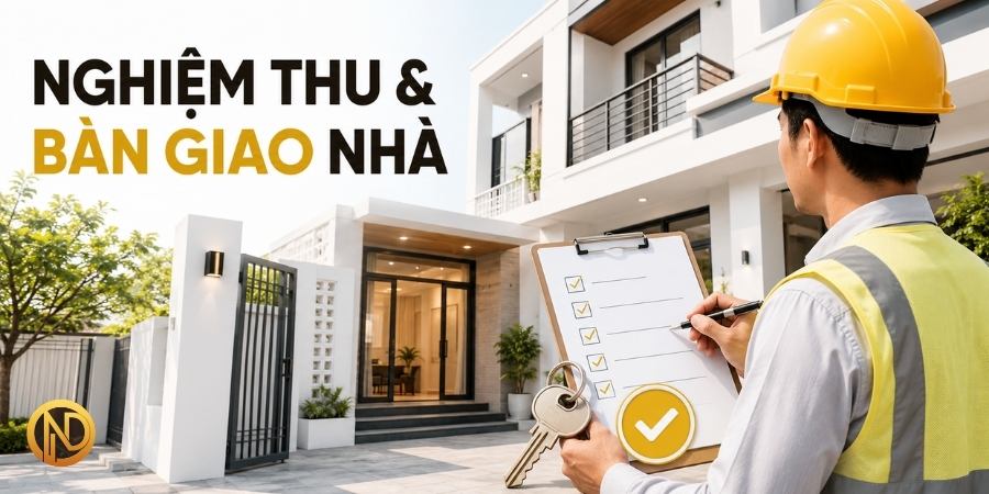 Quy Trình Nghiệm Thu Và Bàn Giao Nhà Ở