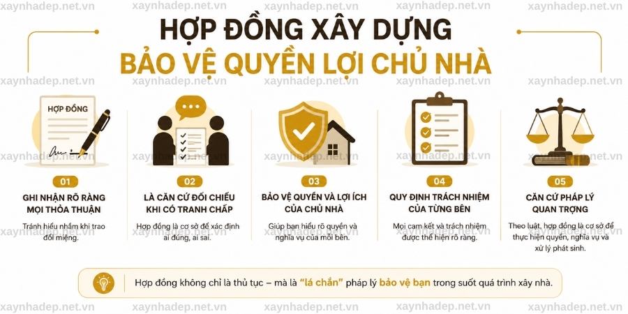 Vì Sao Chủ Nhà Vẫn Phải Đọc Kỹ Hợp Đồng Xây Dựng