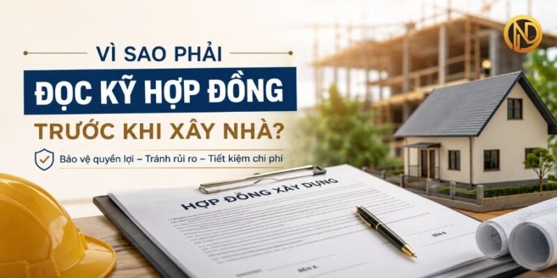 Vì Sao Chủ Nhà Vẫn Phải Đọc Kỹ Hợp Đồng Xây Dựng