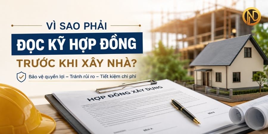 Vì Sao Chủ Nhà Vẫn Phải Đọc Kỹ Hợp Đồng Xây Dựng