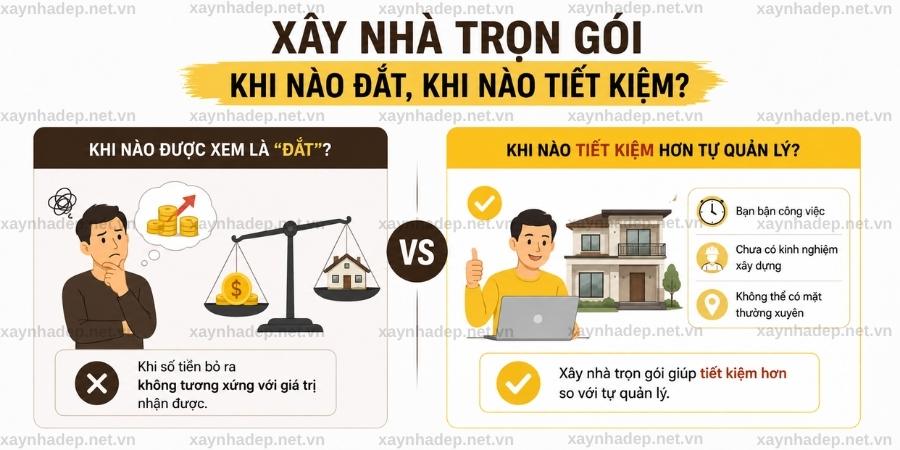 Xây Nhà Trọn Gói Đắt Hay Rẻ