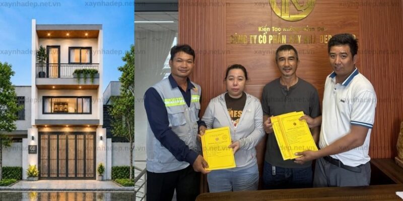 Ký kết hợp đồng sửa chữa, cải tạo và nâng tầng nhà ở tại phường Bình Hưng Hòa, TP.HCM