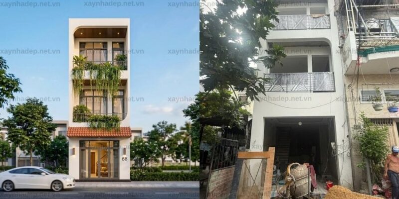 Hoàn thiện nhà phố 3 tầng hiện đại, anh Bình, Gò Vấp