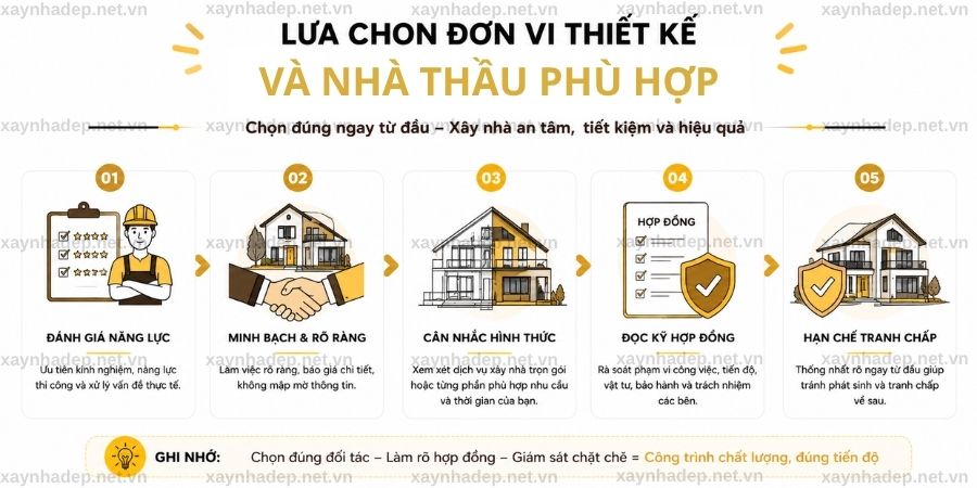 kinh nghiệm xây nhà lần đầu