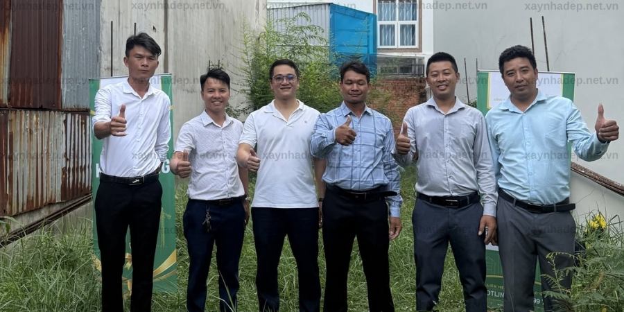 ký hợp đồng động thổ anh Vui