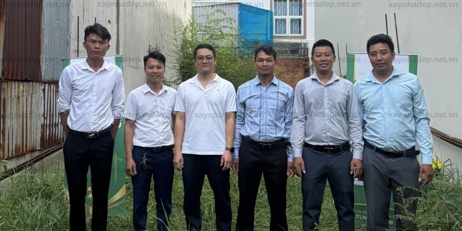 ký hợp đồng động thổ anh Vui