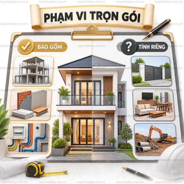 lưu ý khi ký hợp đồng xây nhà trọn gói