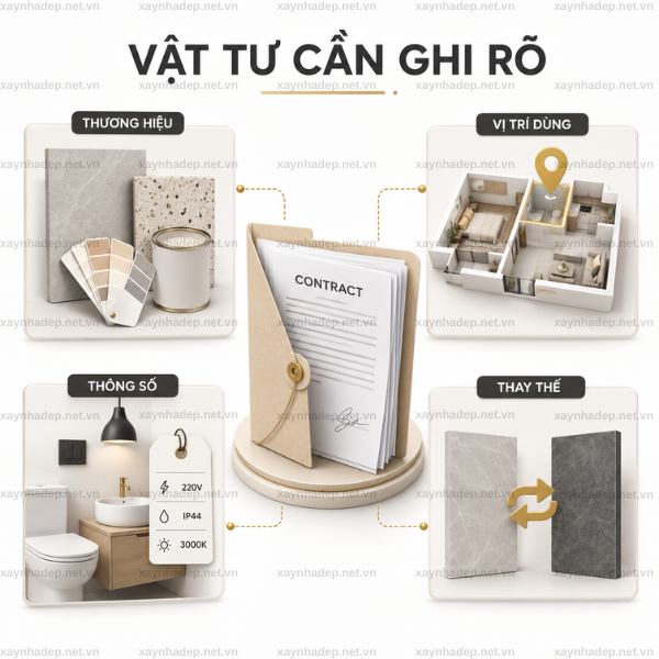 lưu ý khi ký hợp đồng xây nhà trọn gói