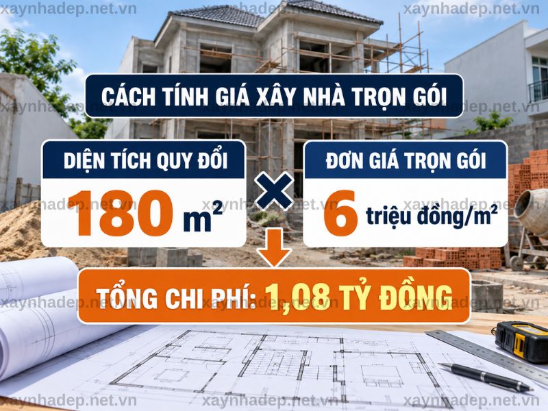 Cách Tính Giá Xây Nhà Trọn Gói