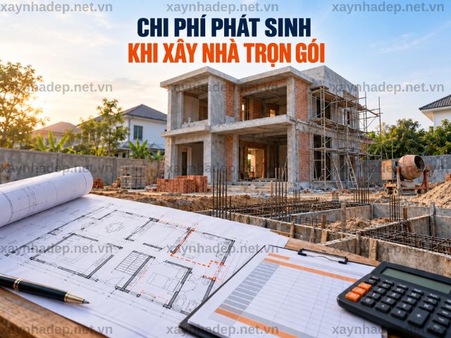 Chi Phí Phát Sinh Khi Xây Nhà Trọn Gói