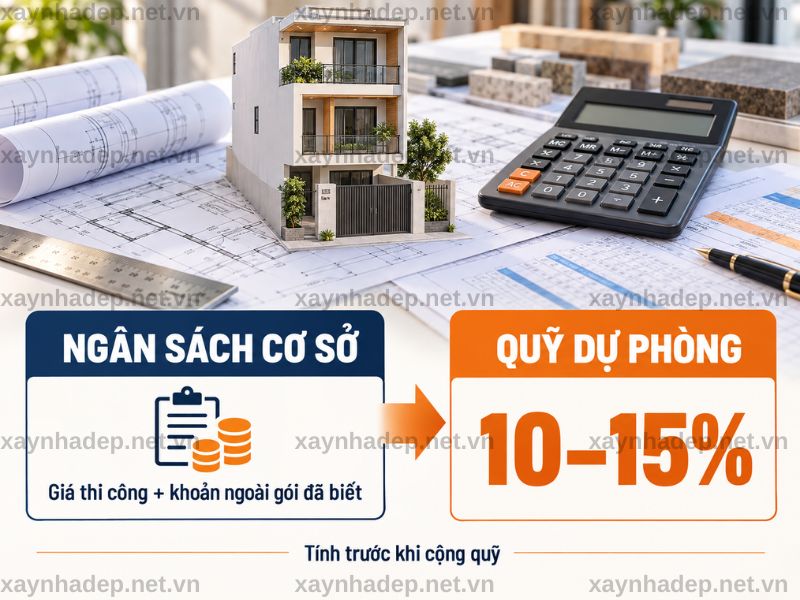 Dự Toán Phát Sinh Khi Xây Nhà