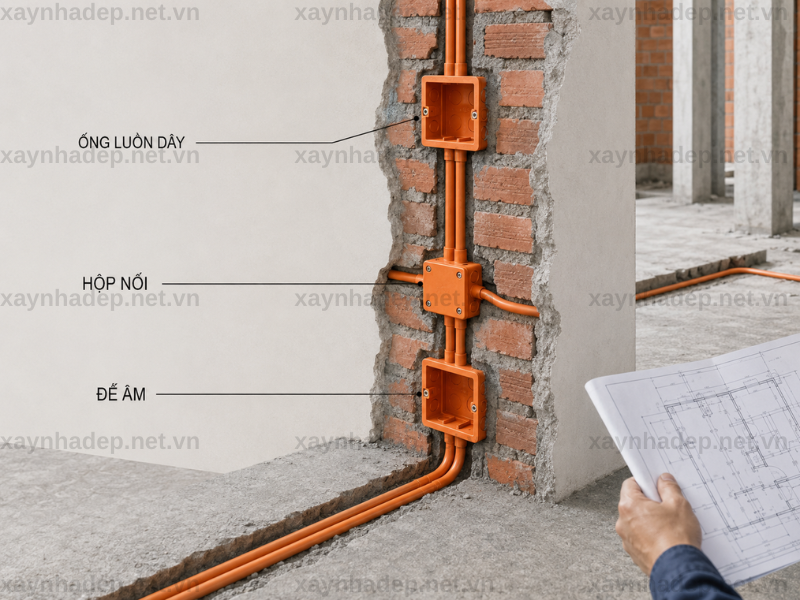 Thi Công Hệ Thống Điện Nước Trong Nhà Ở Gồm Những Gì?
