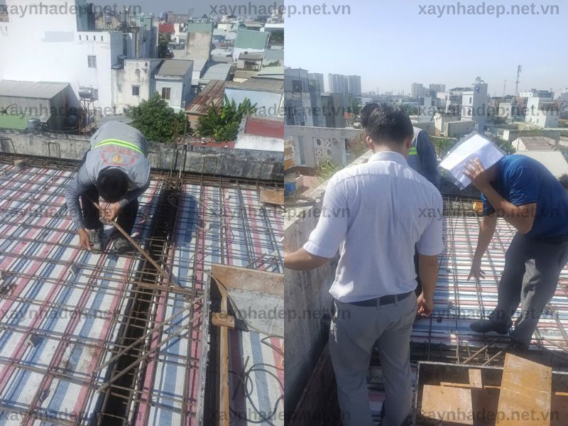 Lễ cúng cất nóc nhà chị Thi tại Thủ Đức