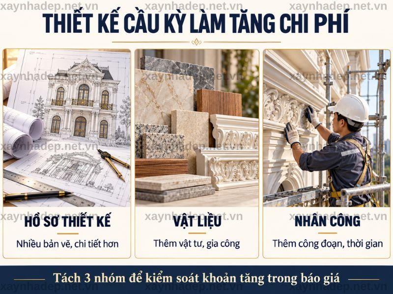 Phong Cách Thiết Kế Có Làm Tăng Chi Phí Xây Nhà Không
